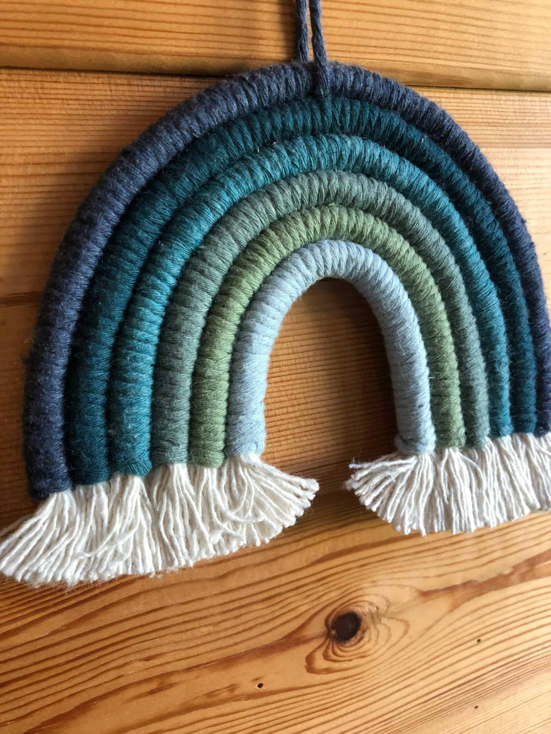 Large Ocean Macrame Rainbow Macrame Rainbow In The UK Nursery 